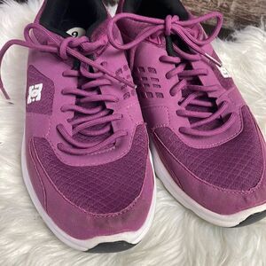 Dc Uni Lite Ladies Purple Sneakers, Size 9, Purple
